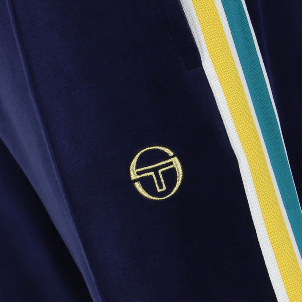 Monte Velour Shorts - Maritime