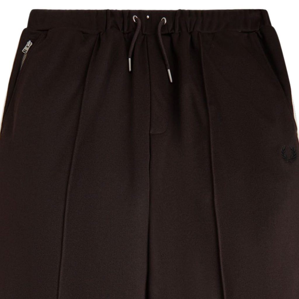 Fred Perry Tennis Net Tape Track Pant - Rich Brown