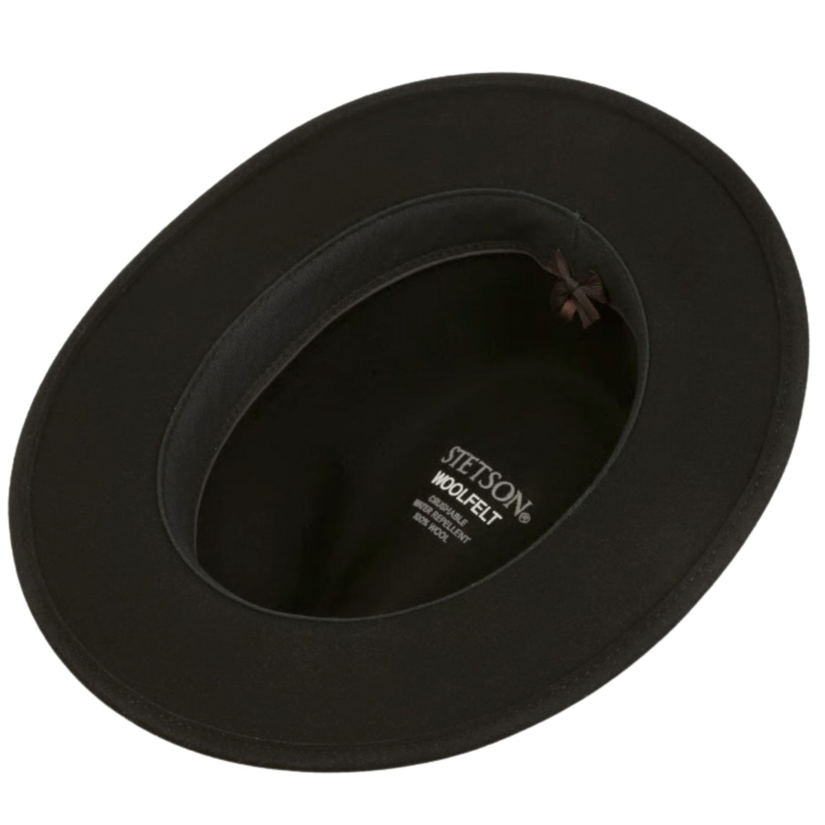 Stetson Hats Boynton Traveller Wool Hat - Black