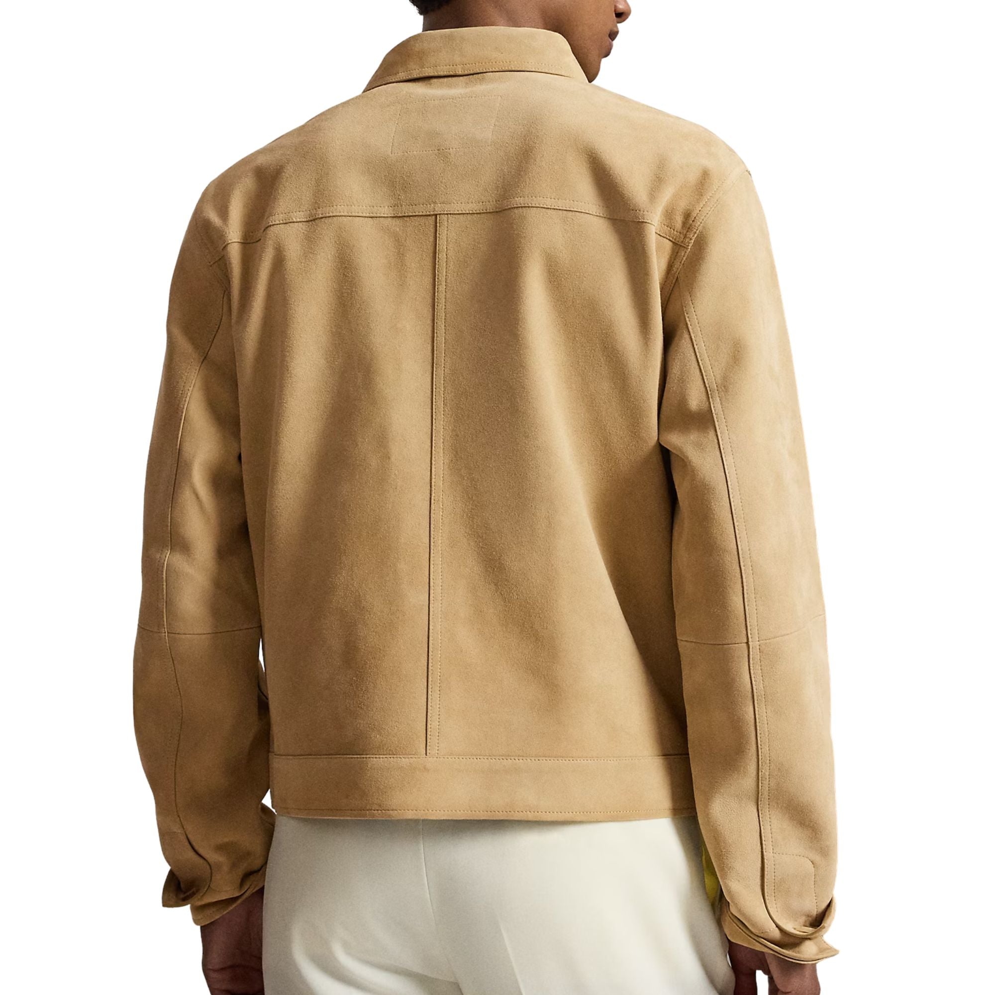 Polo Ralph Lauren	The Ashdale Suede Shacket - Tan