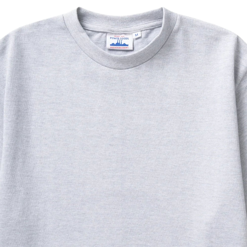 Power Goods Super Weight T-Shirt - Heather Grey