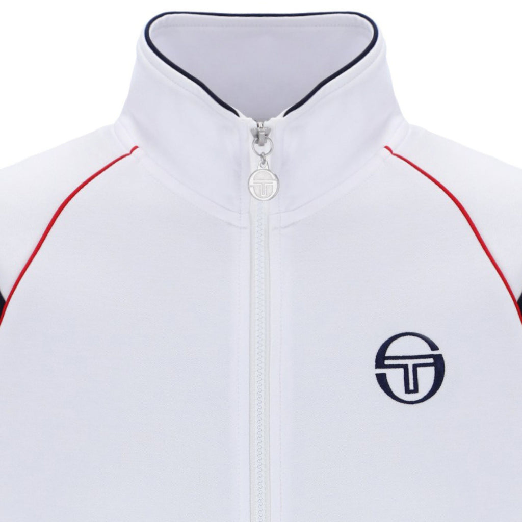 Sergio Tacchini New Cortona Track Top - White/Blue