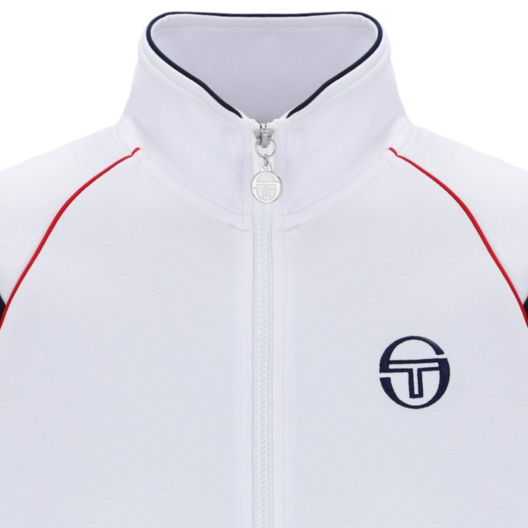 New Cortona Track Top - White/Blue