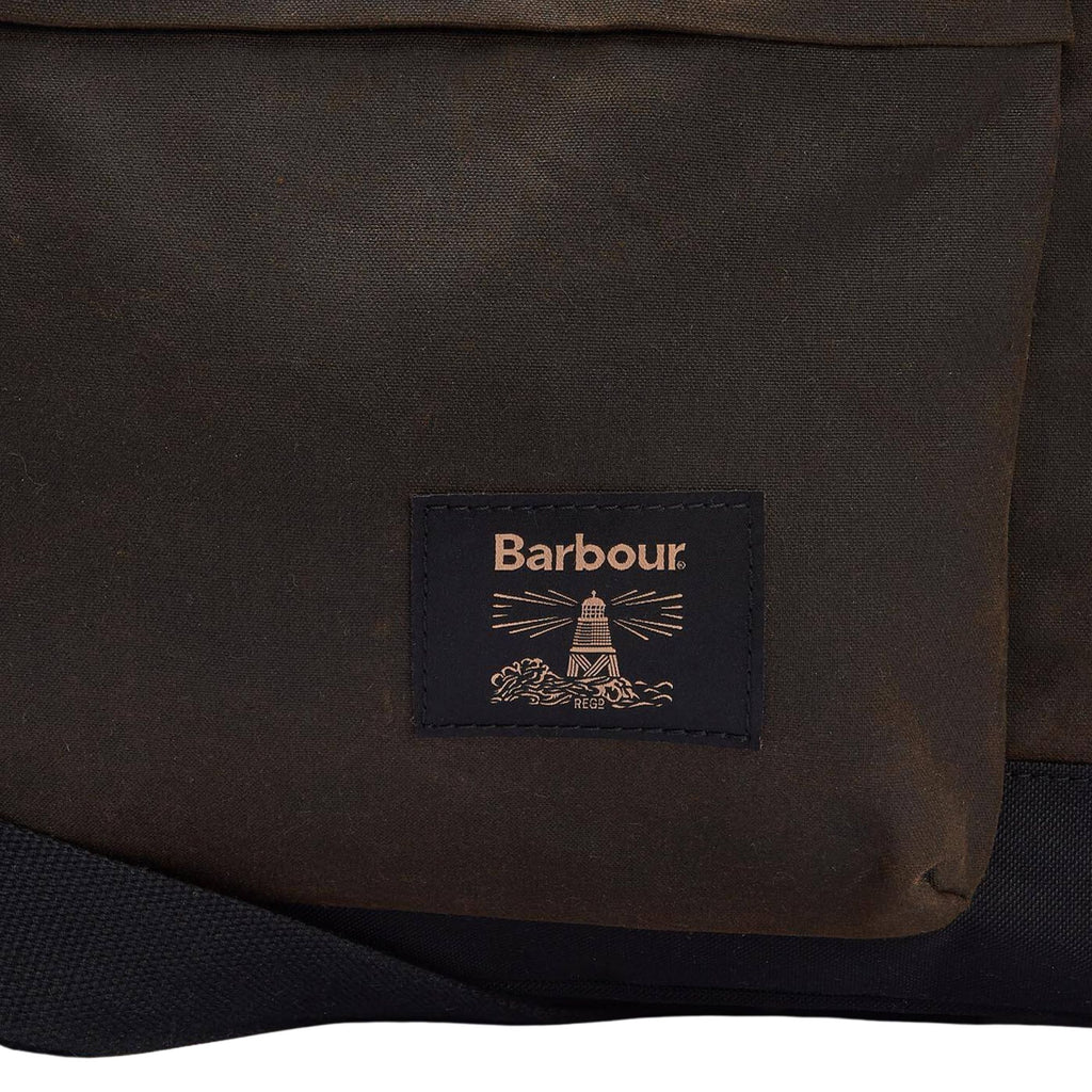 Barbour Field Wax Holdall - Olive/Black