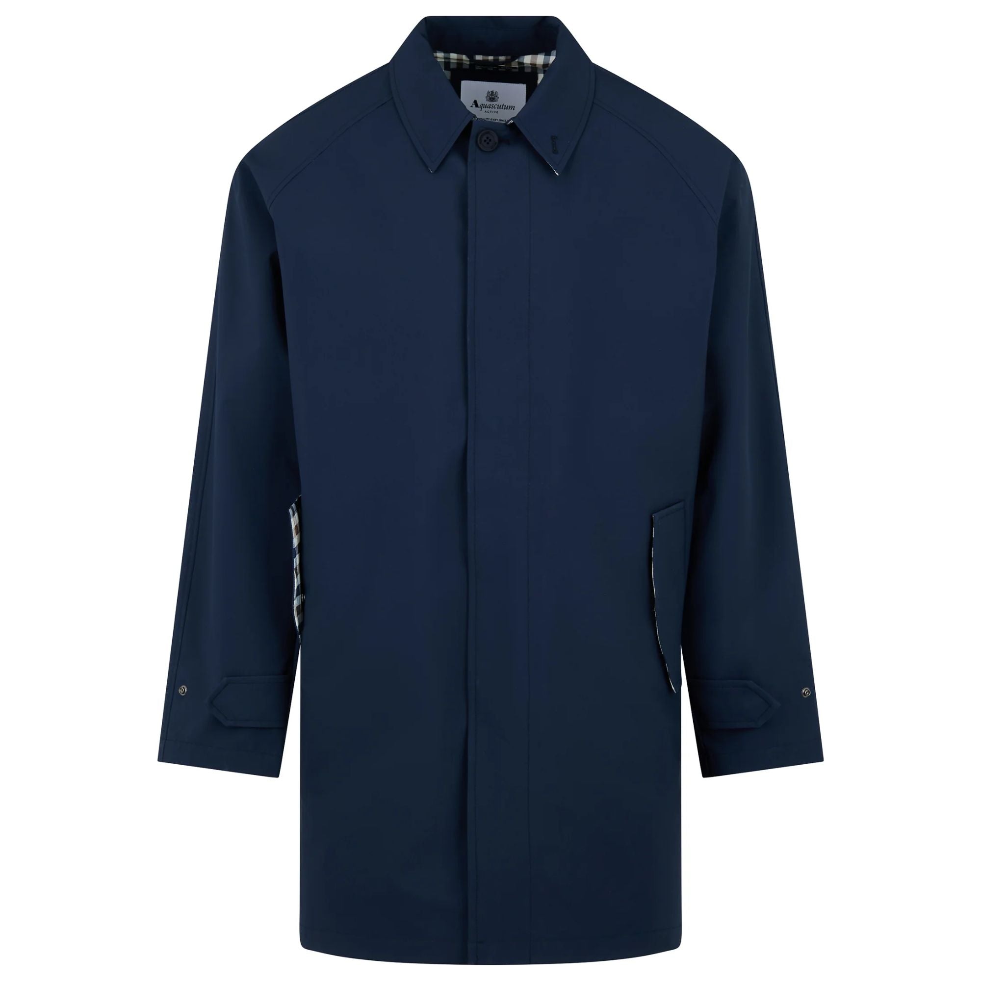 Aquascutum Soft Shell Trench - Navy