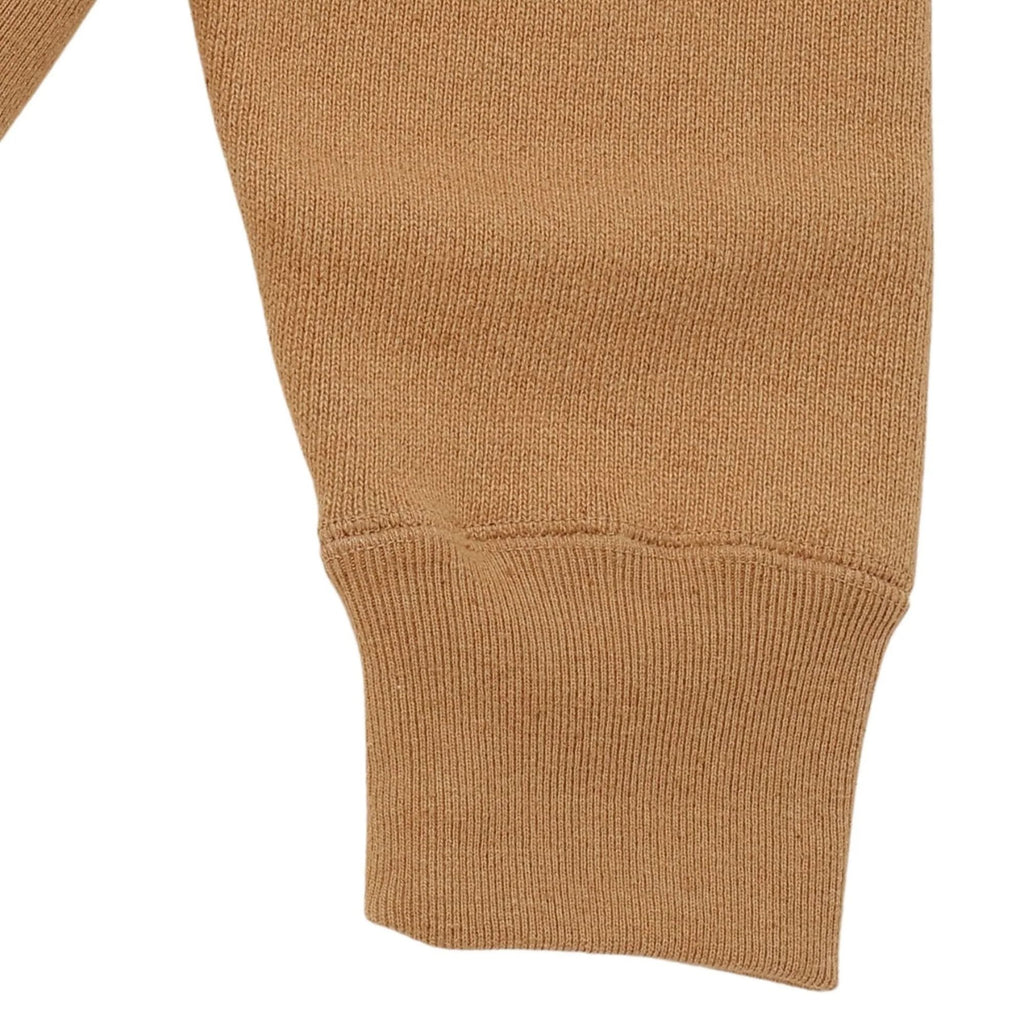 Wonder Looper Double Heavyweight French Terry Foxfibre Pullover Crewneck - Brown
