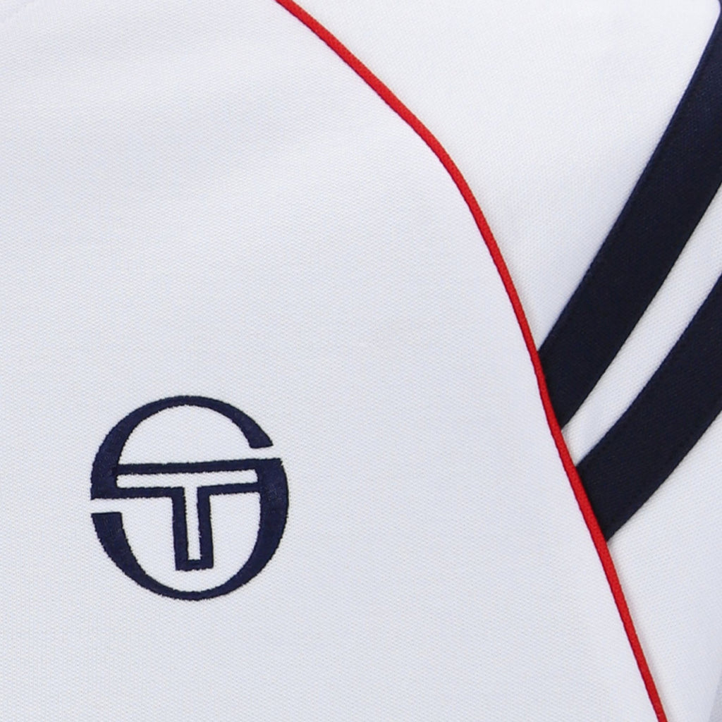 Sergio Tacchini New Cortona Track Top - White/Blue