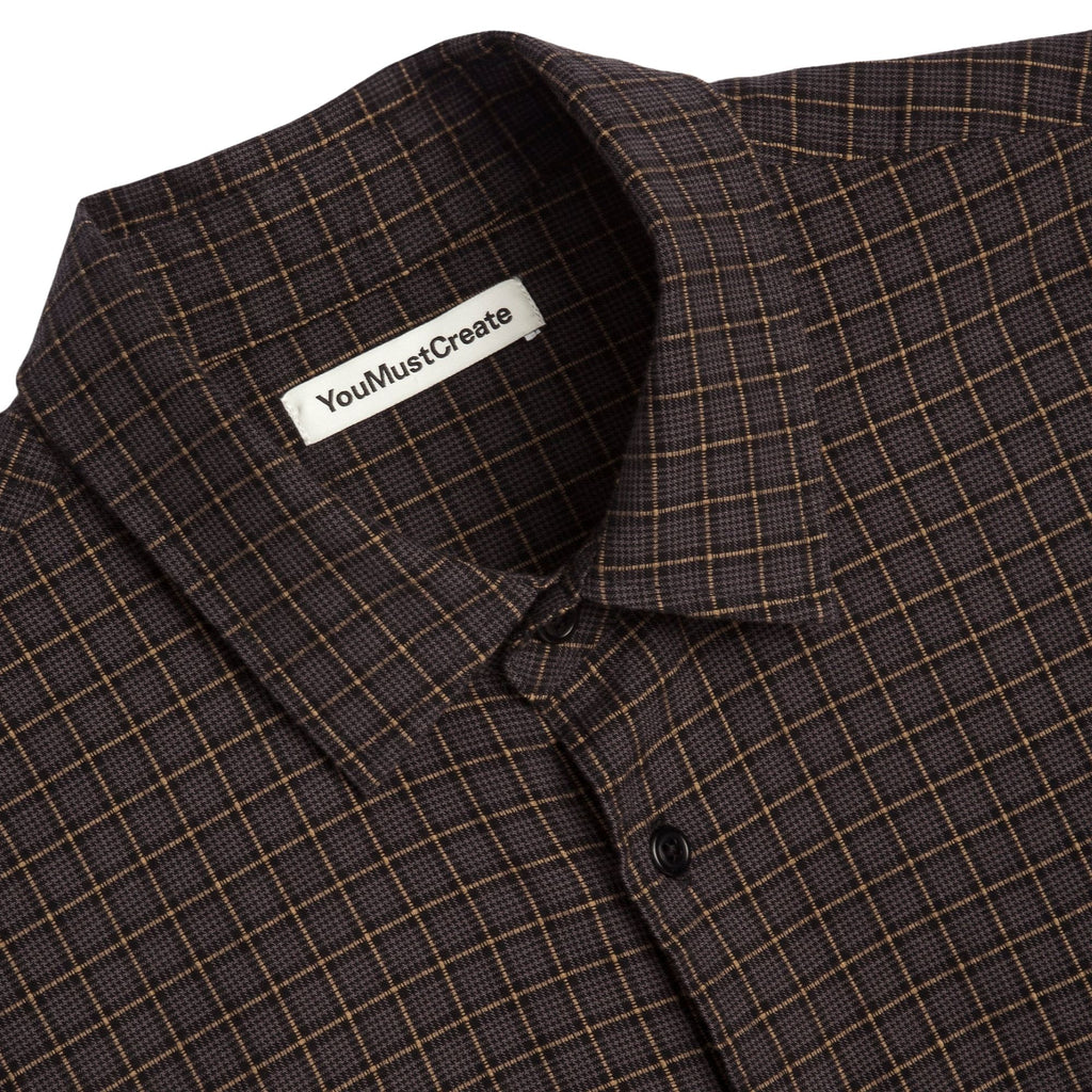 YMC Curtis Shirt - Grey Multi