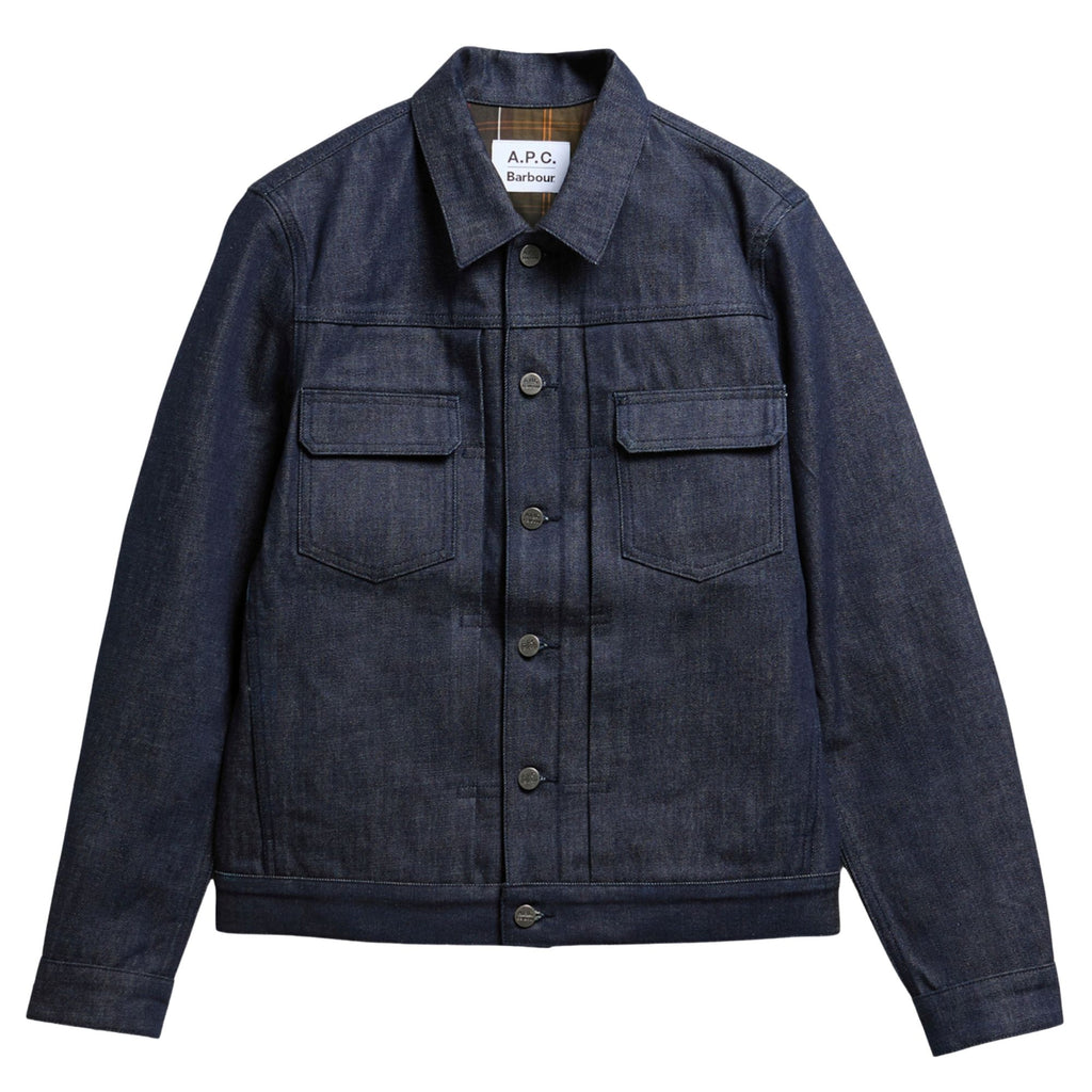 Barbour x A.P.C Trucker Denim Jacket - Denim