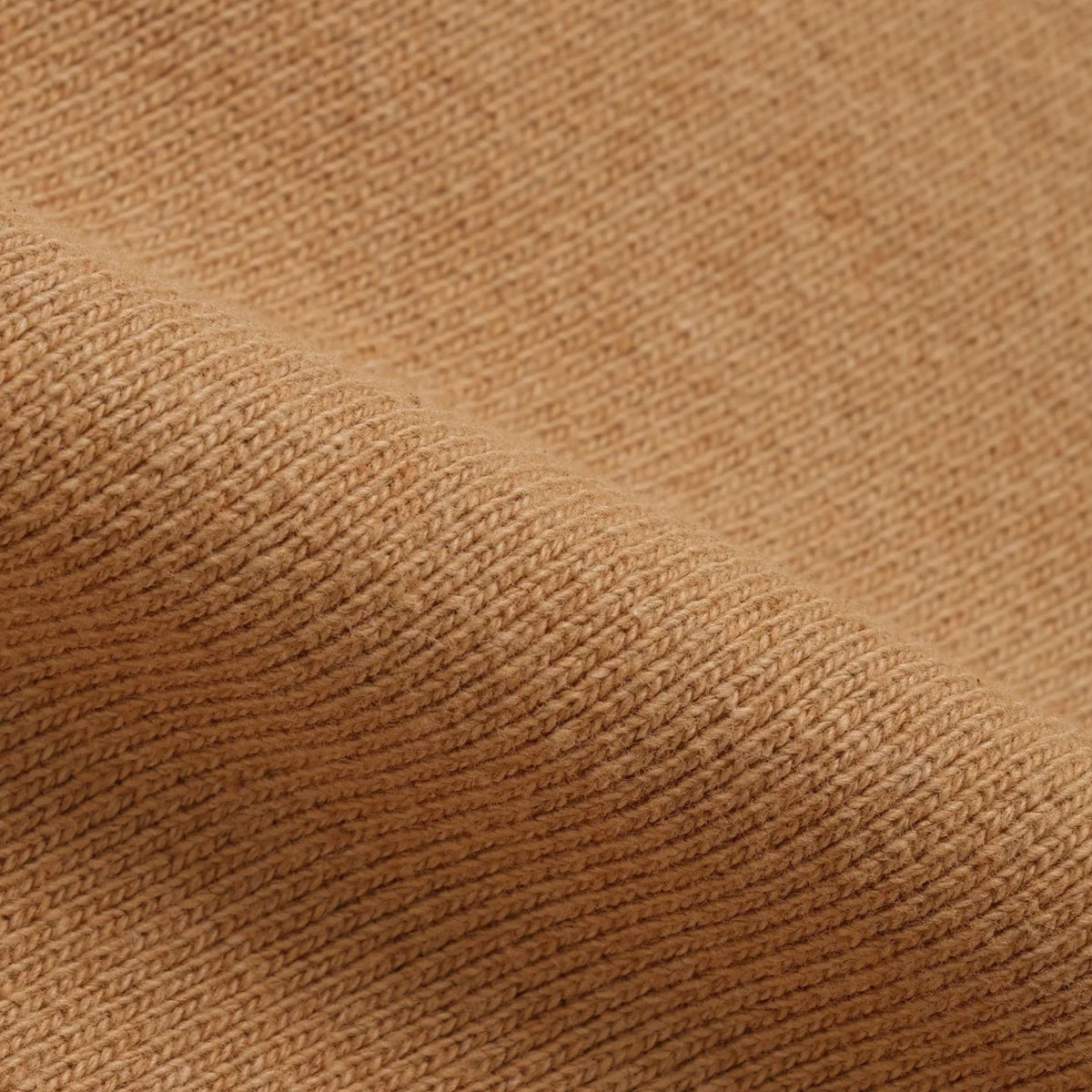 Wonder Looper Double Heavyweight French Terry Foxfibre Pullover Crewneck - Brown