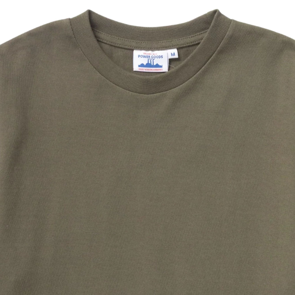 Power Goods Super Weight T-Shirt - Dark Olive