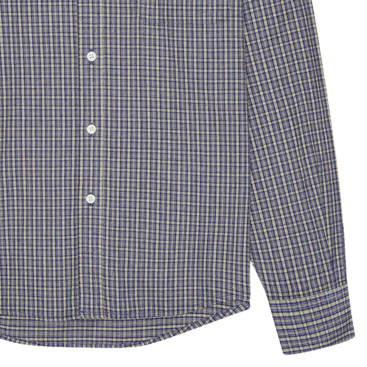NN07 Deon Shirt - Indigo Check