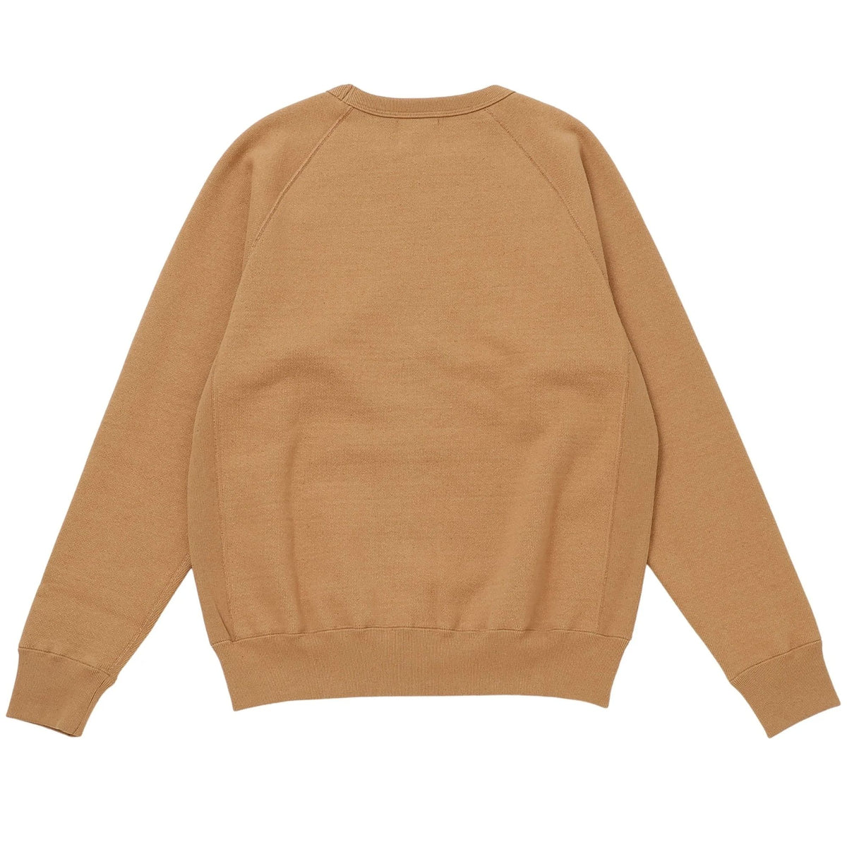 Wonder Looper Double Heavyweight French Terry Foxfibre Pullover Crewneck - Brown
