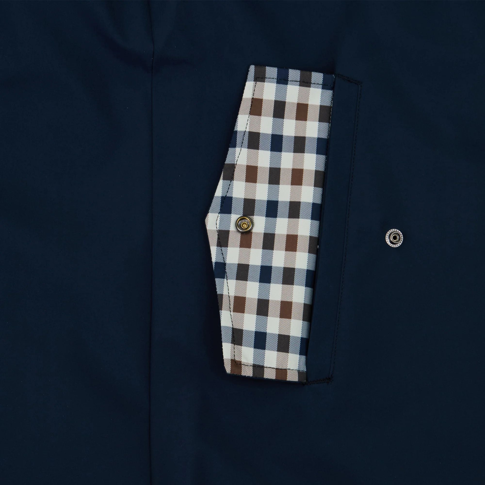 Aquascutum Soft Shell Trench - Navy