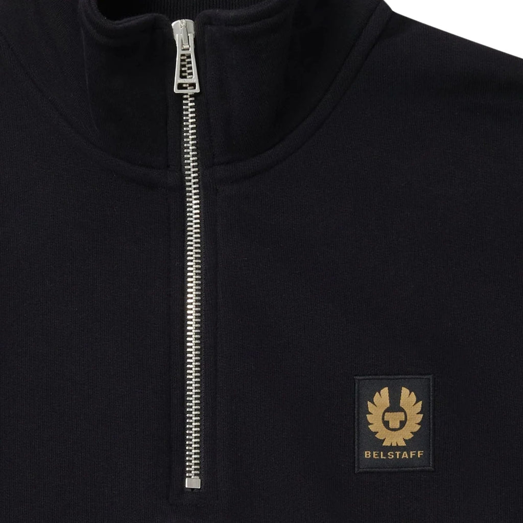 Belstaff Quarter Zip Sweatshirt - Black