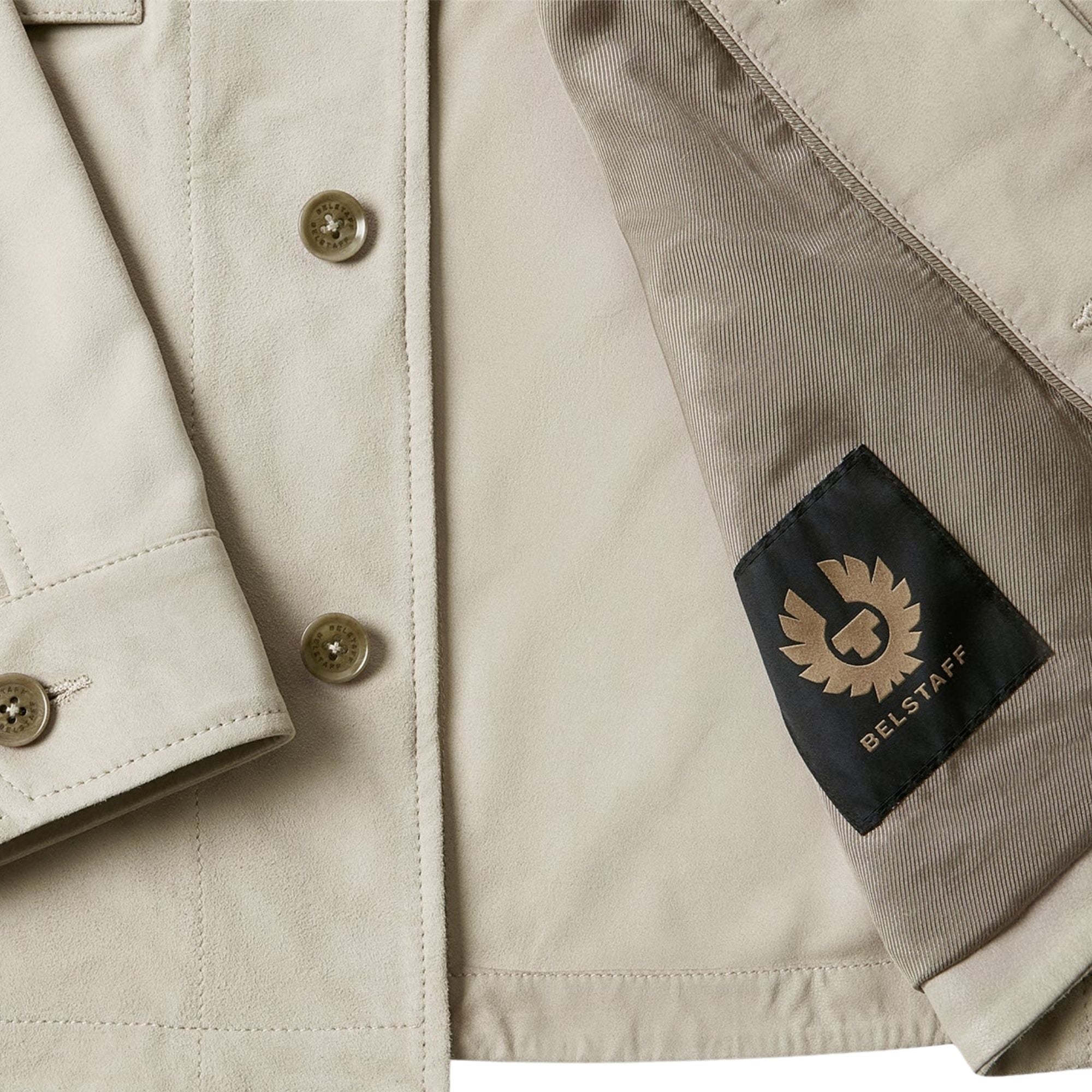 Belstaff Waymark Overshirt - Dark Sand