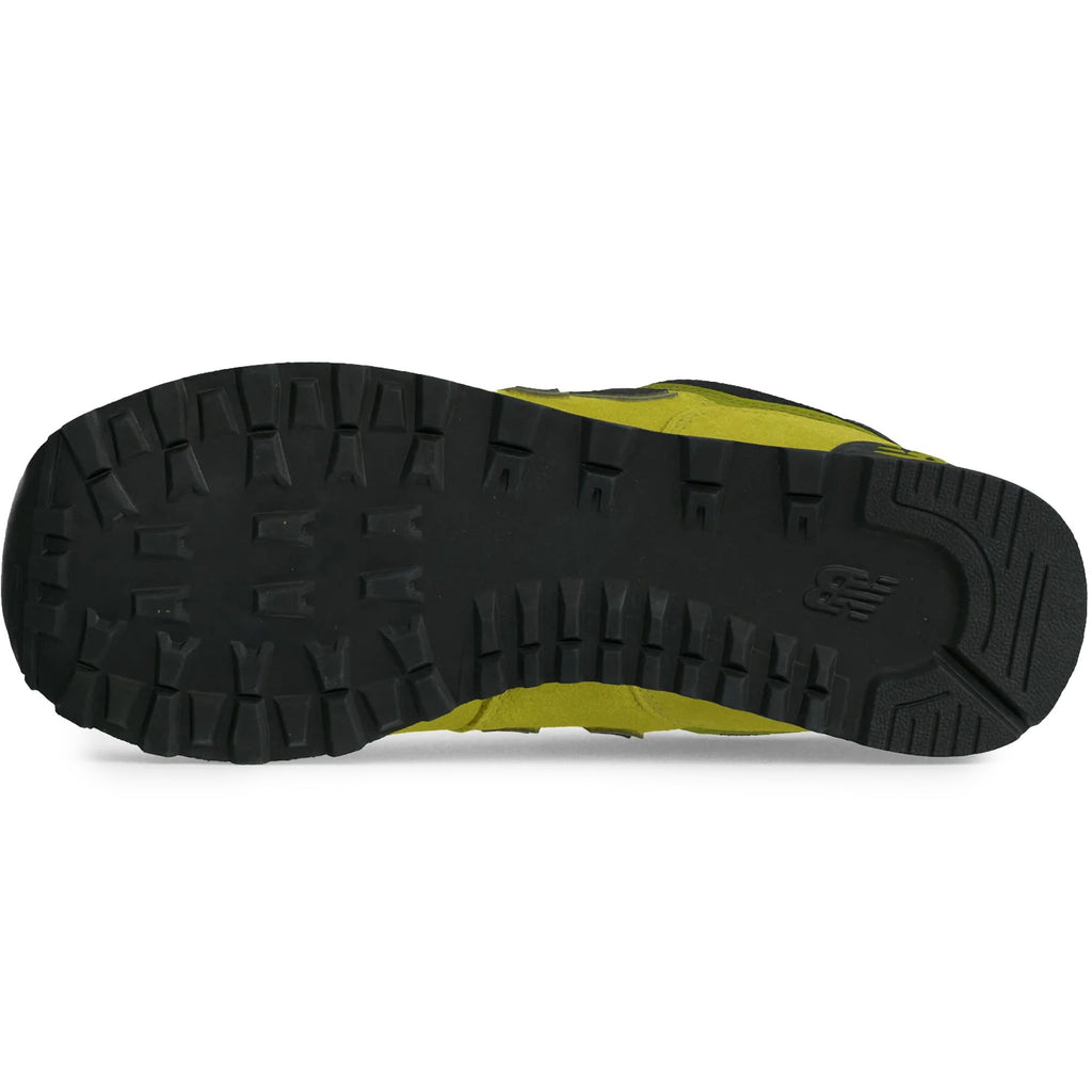 New Balance 574 Shoes - Sea Moss/Black