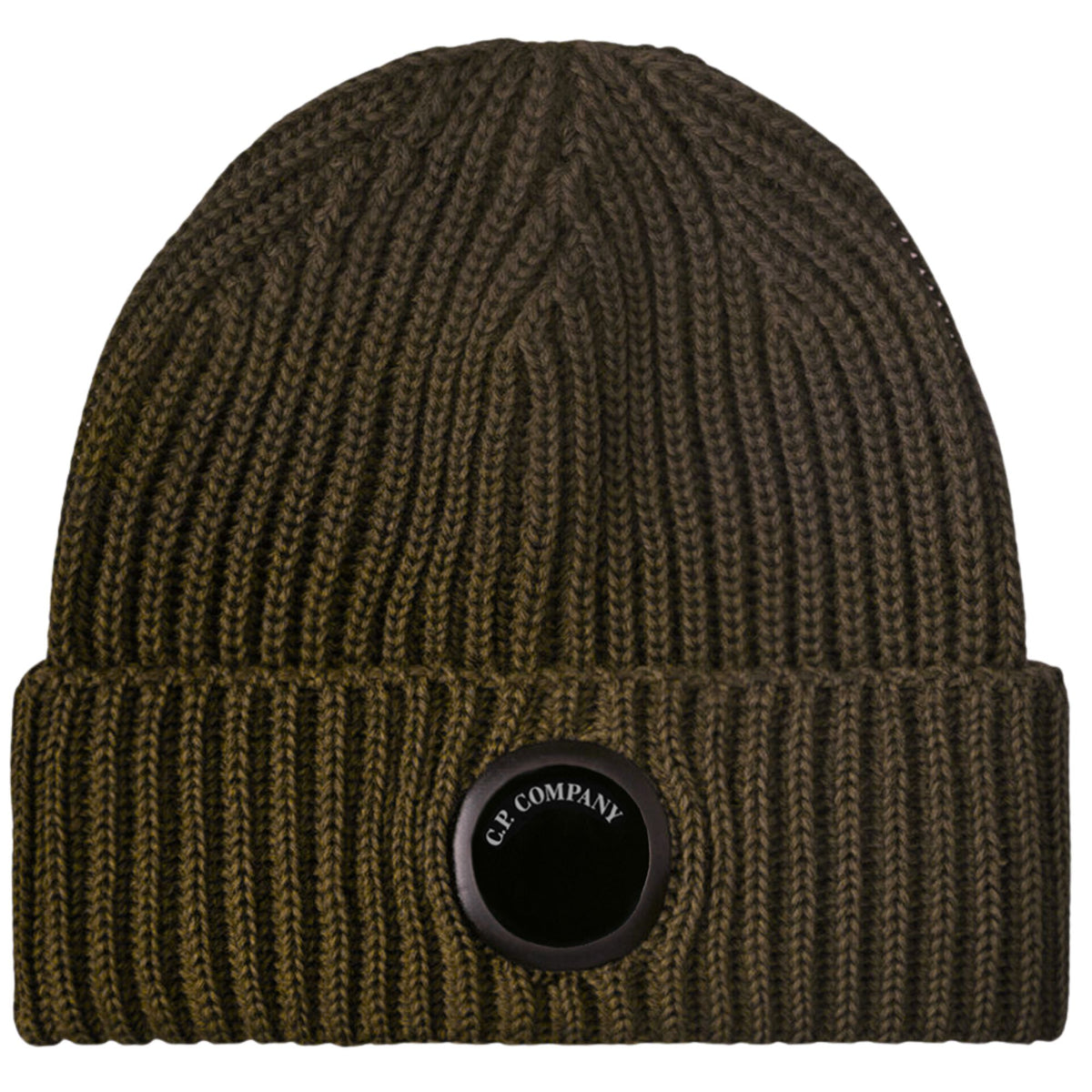 C.P Company Extrafine Merino Wool Lens Beanie - Ermine