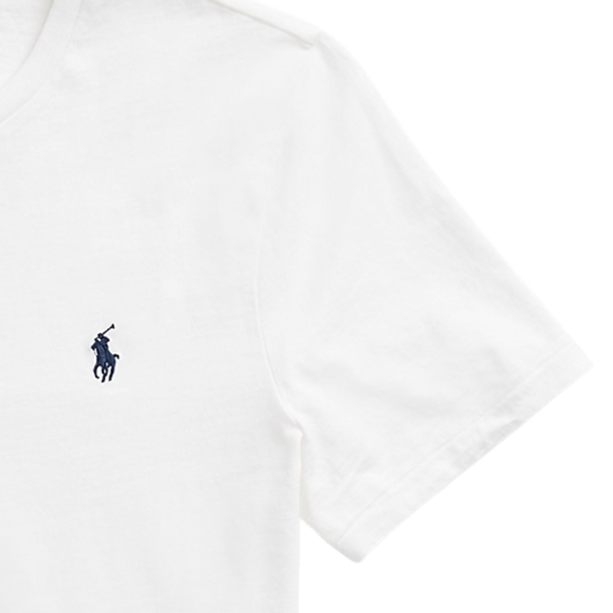 Polo Ralph Lauren Slim Fit Jersey Crewneck T-Shirt - White