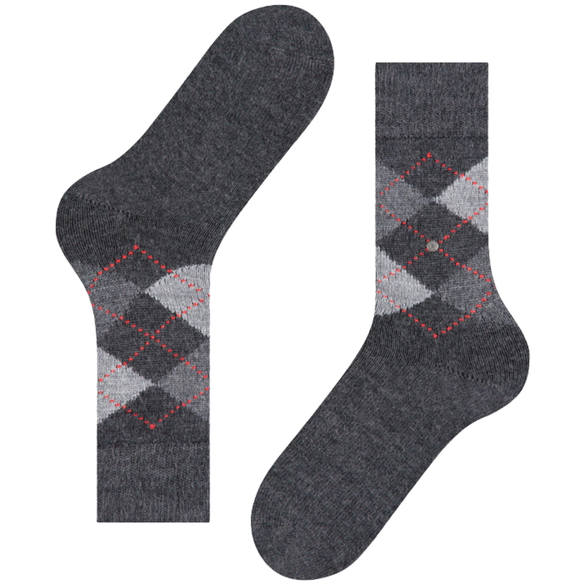 Burlington Socks Preston Socks - Grey Mix
