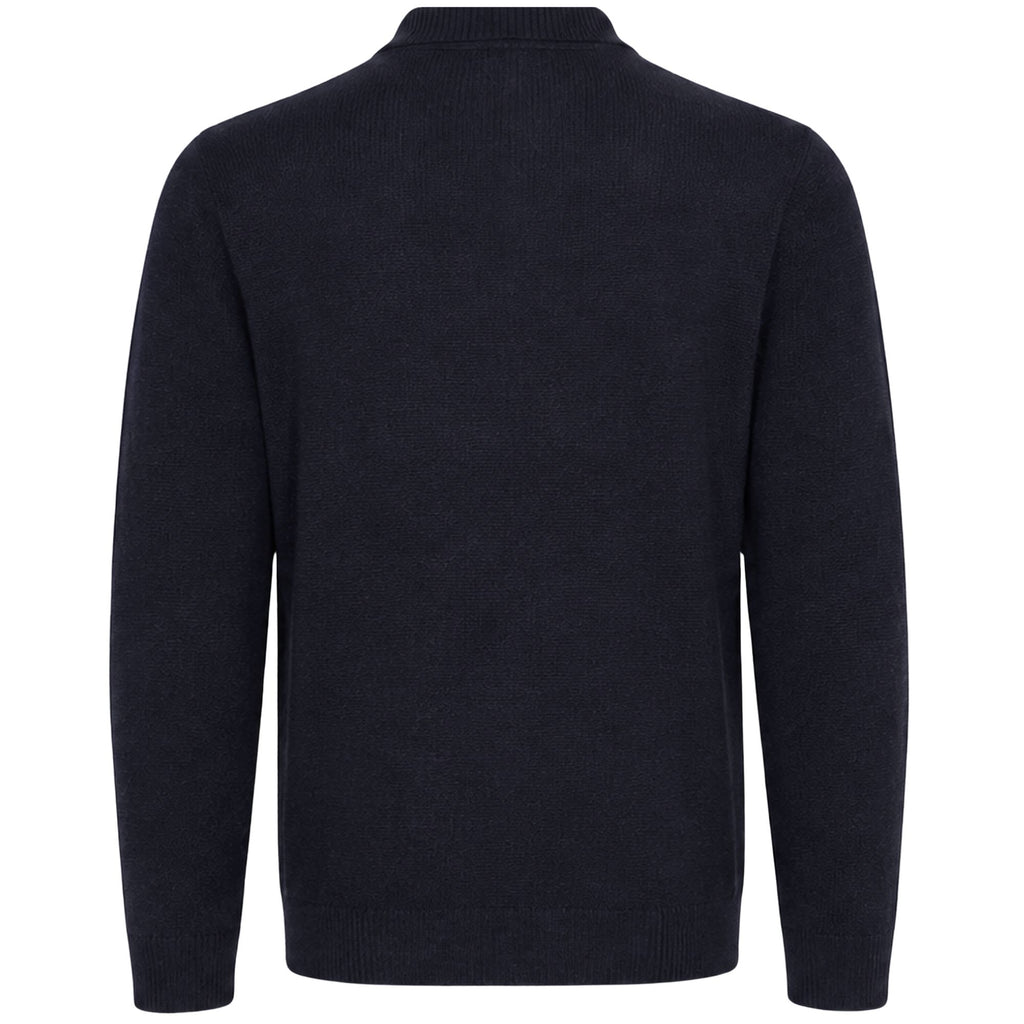 Stuarts London Mayfair Merino Polo - Navy
