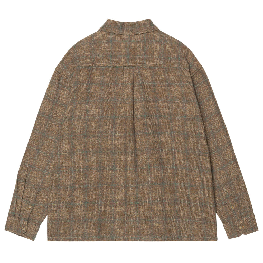 Carhartt WIP Long Sleeve Bagley Shirt - Hamilton Brown