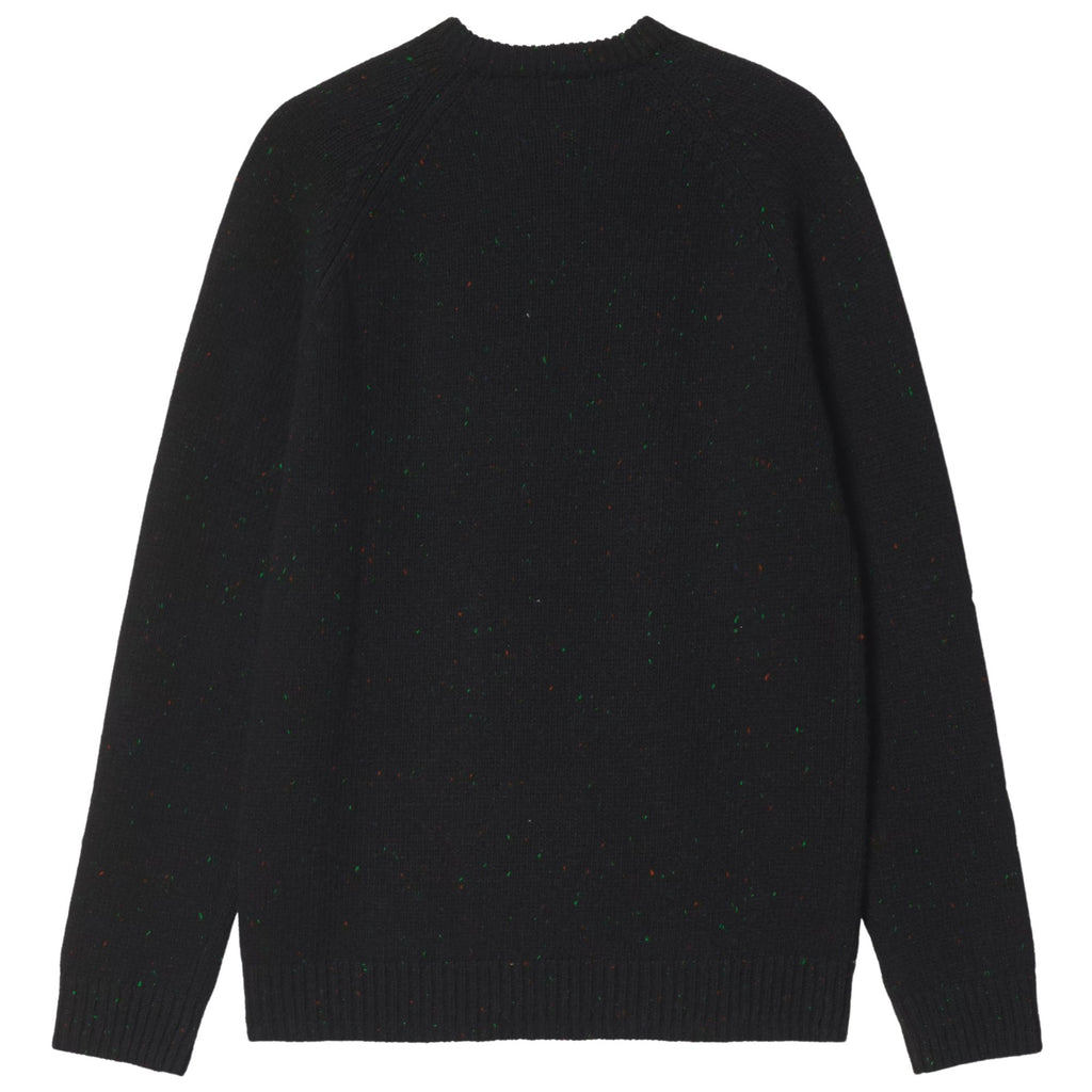 Carhartt WIP Anglistic Sweater - Speckled Black
