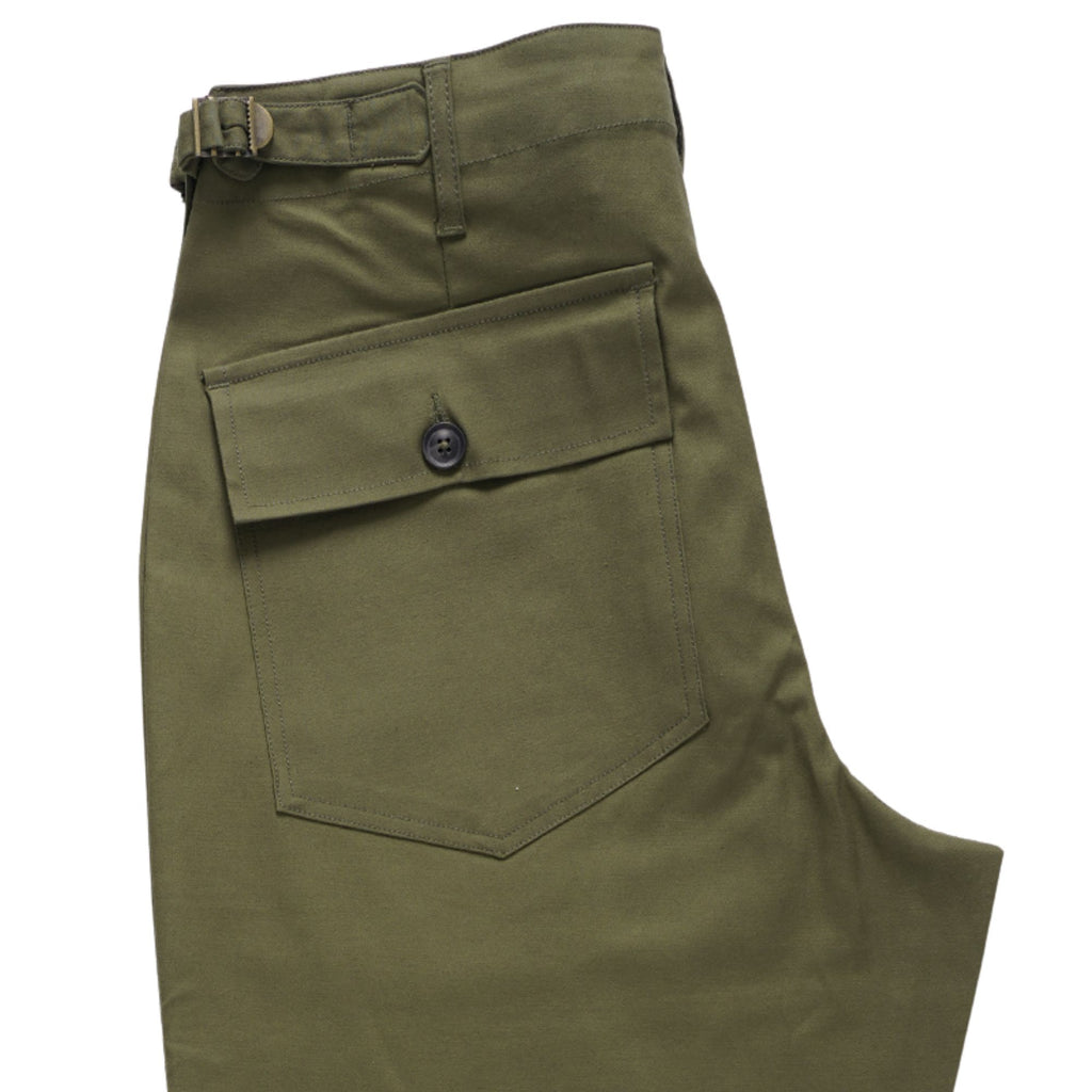Real Hoxton Fatigue Pants - Jungle Green