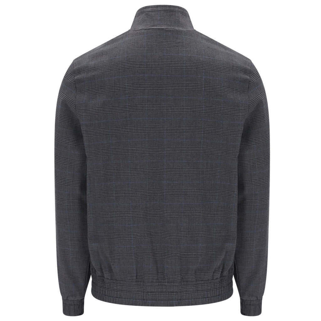 Sergio Tacchini Deluca Track Jacket - Charcoal Marl/Black