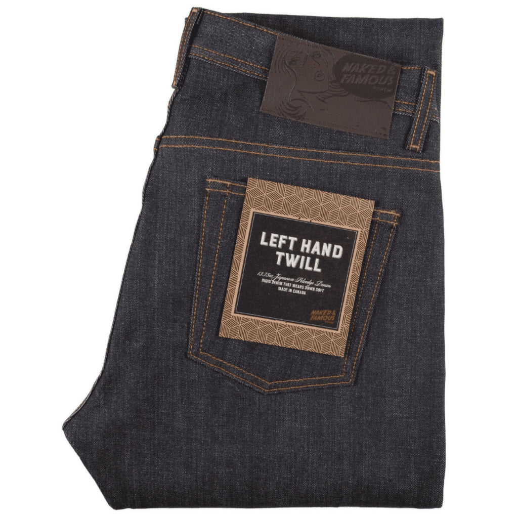 Weird Guy Left Hand Twill Selvedge - Indigo