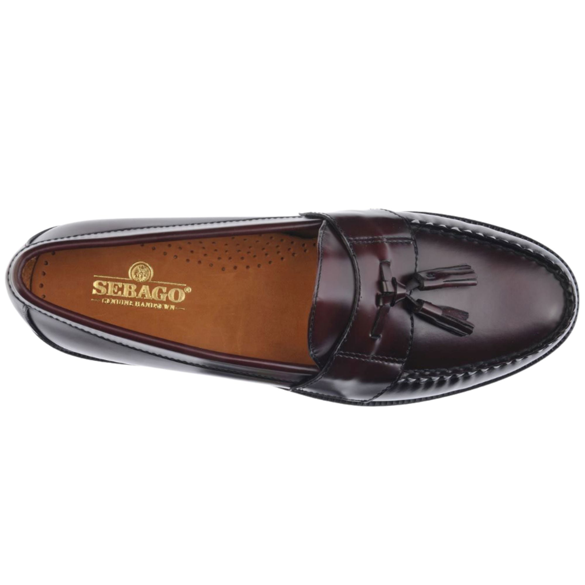 Sebago Cayman Tassel Loafers - Burgundy