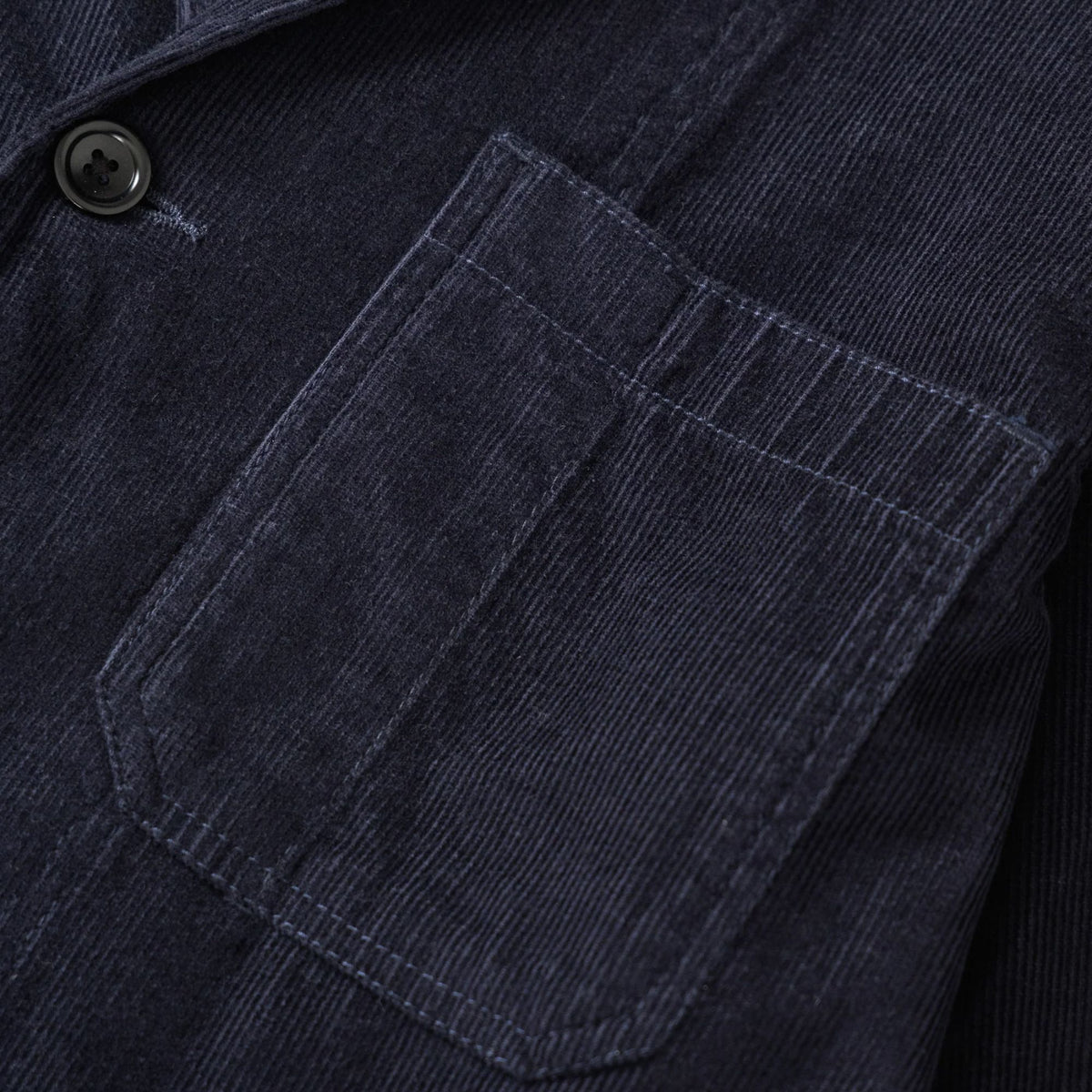 Service Works Fine Cord Server Suit Jacket - Dark Navy