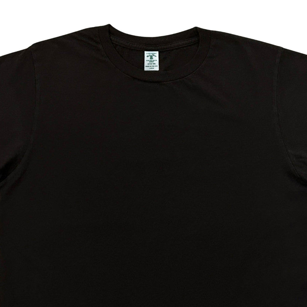 Velva Sheen Short Sleeve Crew Neck T-Shirt - Black