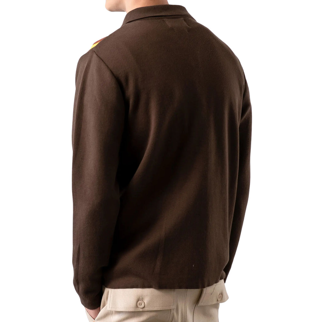Far Afield Terson Knit Shirt - Brown