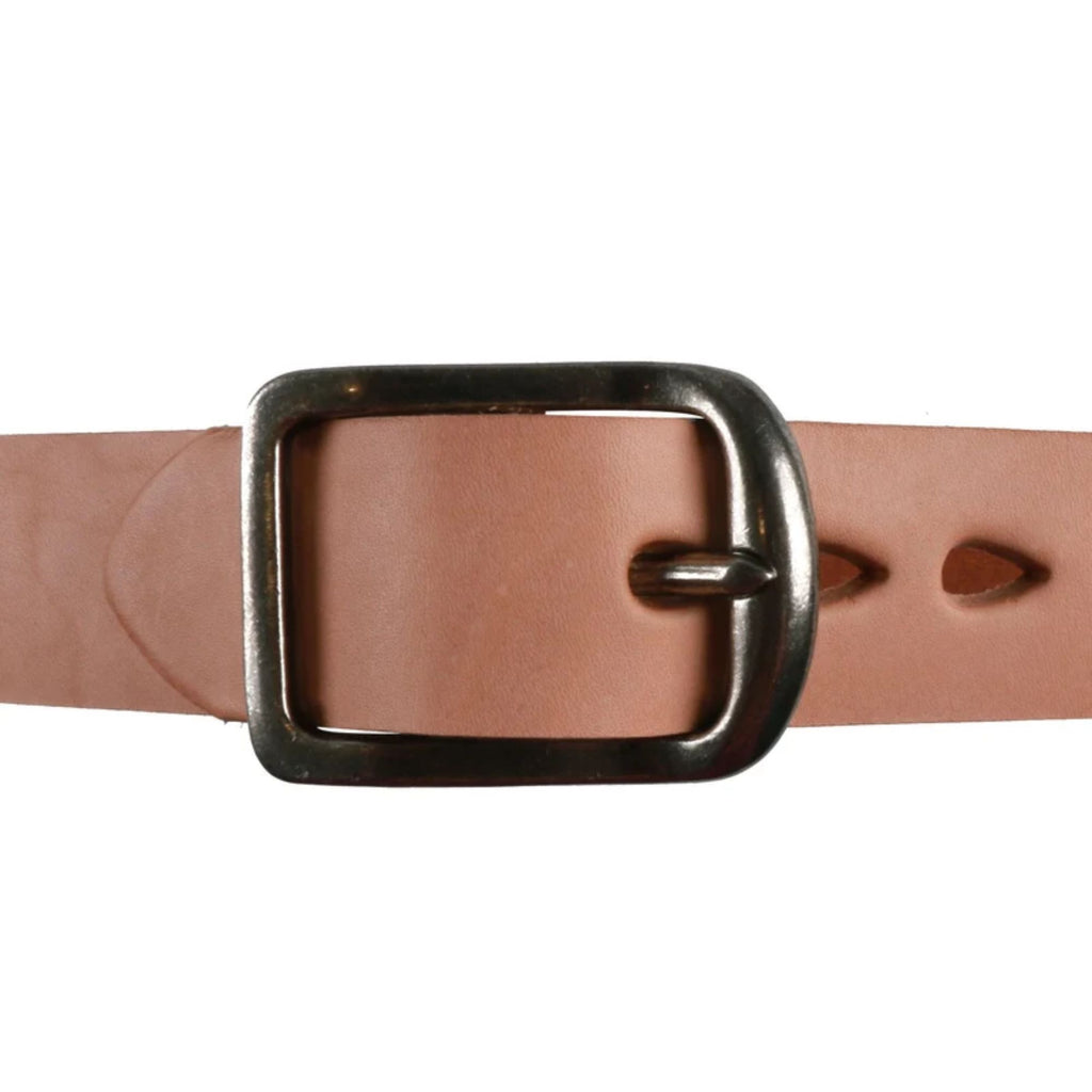 Naked and Famous Denim Bovine Thick Belt - Natural