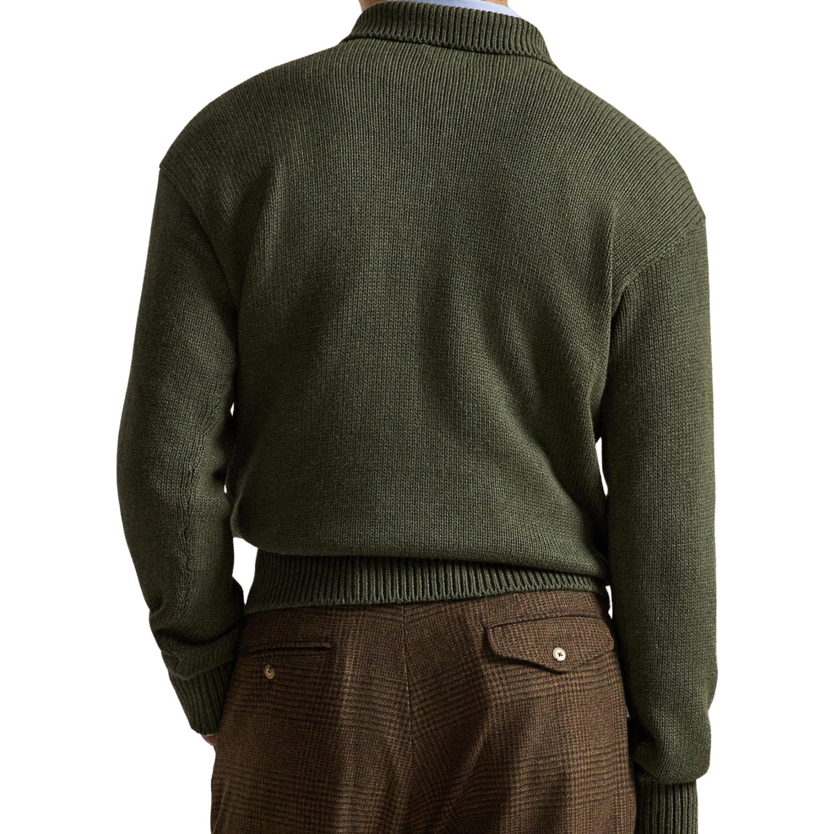 Polo Ralph Lauren Button Placket Sweater - Green