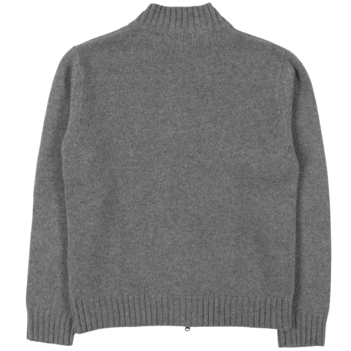 Pittari Fell Zip Cardigan - Grey Mix