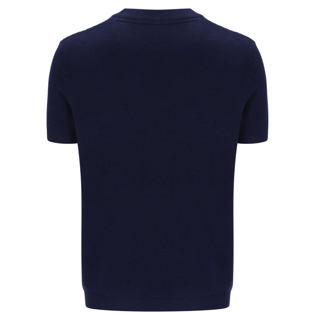 Gerardo Knitted T-Shirt - Fila Navy