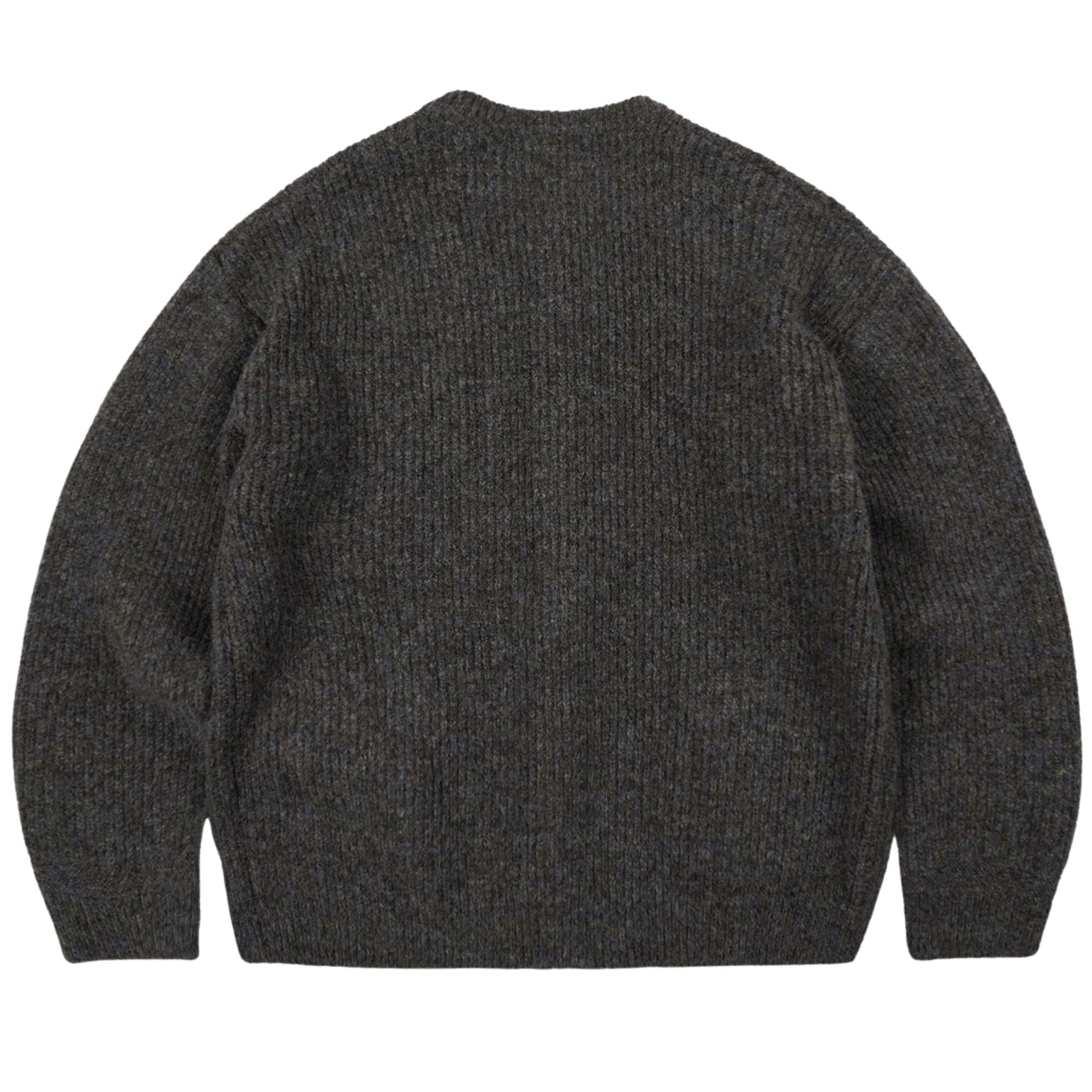 Frizmworks Brushed Wool Round Cardigan - Brown