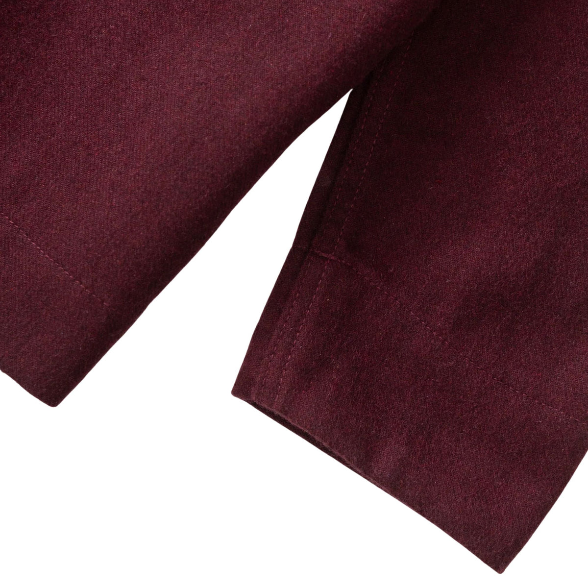 Service Works Flannel FOH Overshirt - Burgundy
