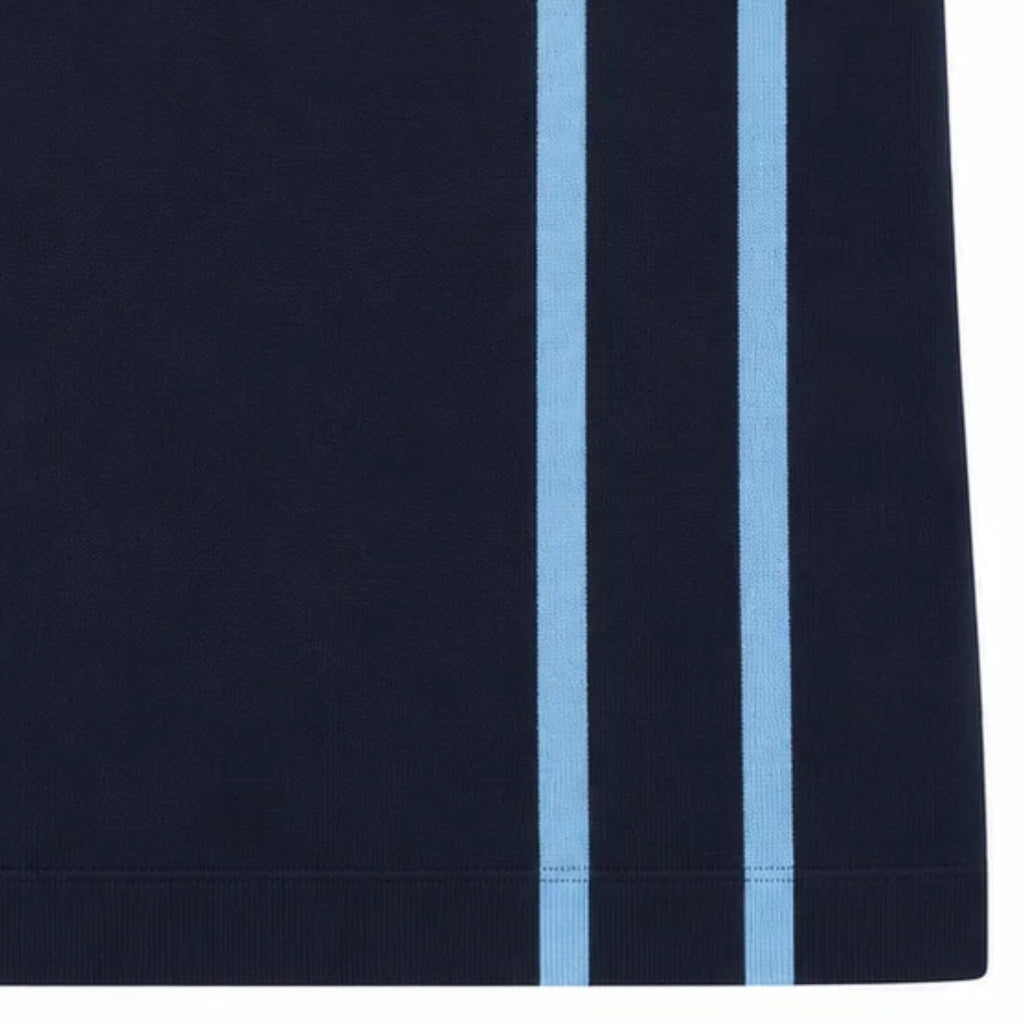 Gabicci Vintage Beckenham Short Sleeve Knit Polo - Navy