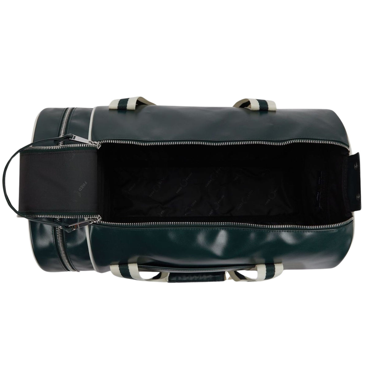Fred Perry Classic Barrel Bag - Grassroots/Ecru