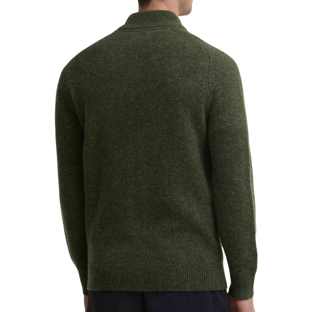 Barbour Talder Zip-Up Jumper - Sage