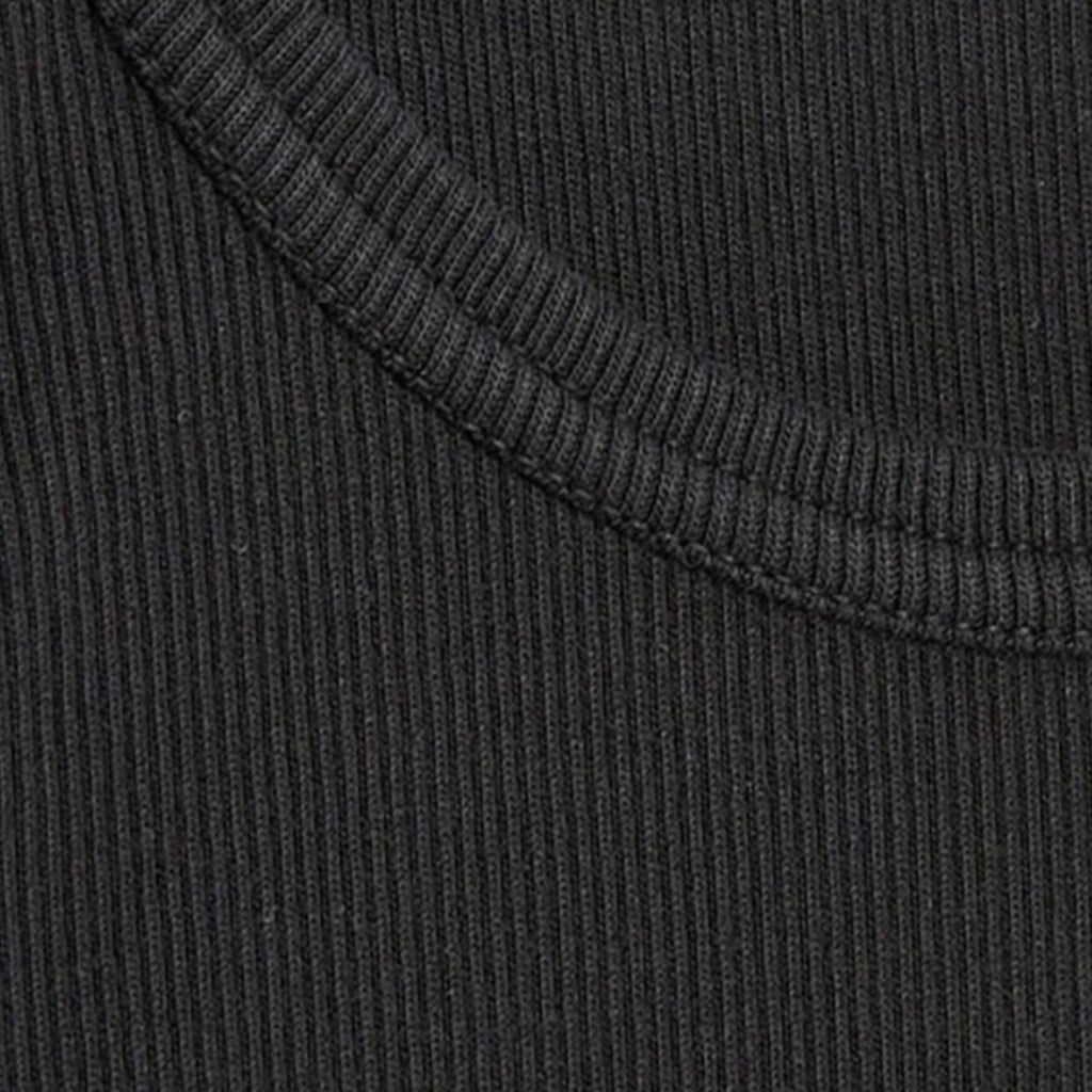 Colorful Standard Organic Rib Tank Top - Black