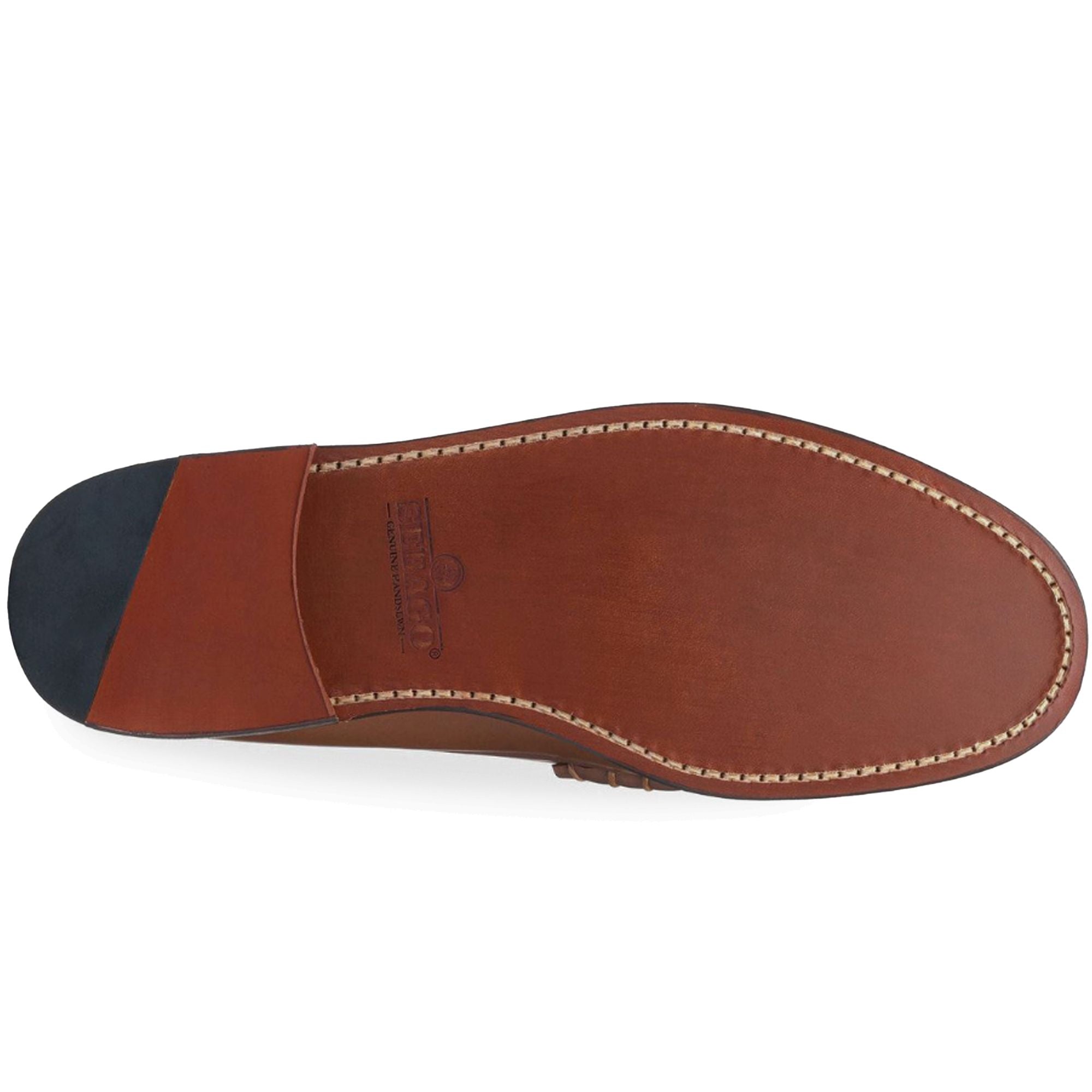 Joe Modena Leather Loafer - Dark Brown