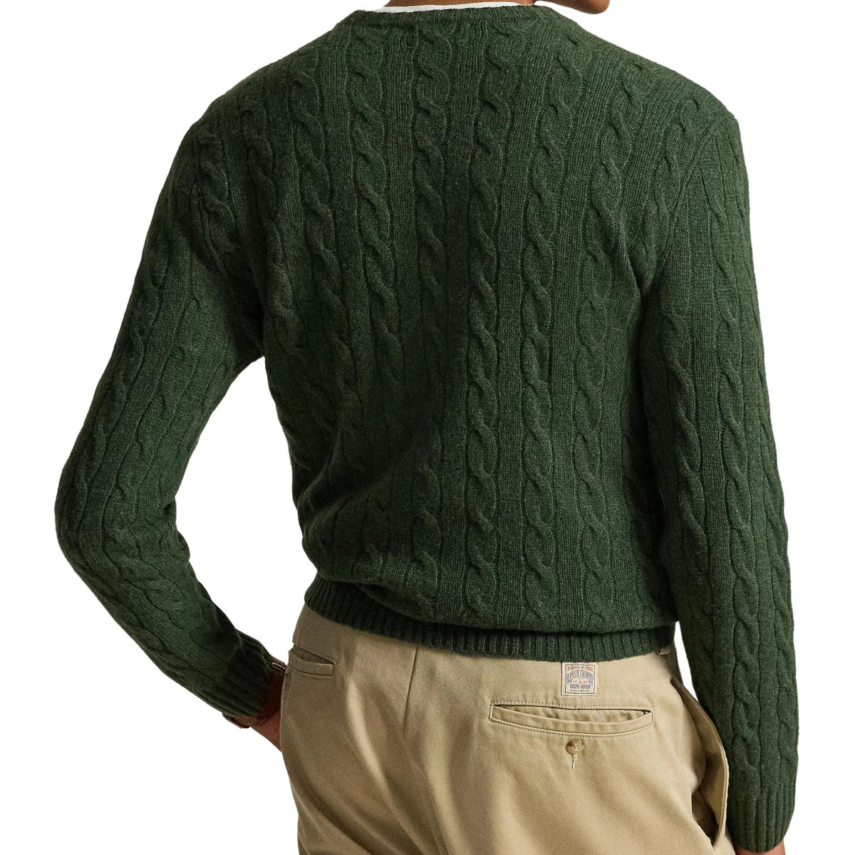 Polo Ralph Lauren Cable-Knit Cotton Jumper - Pine