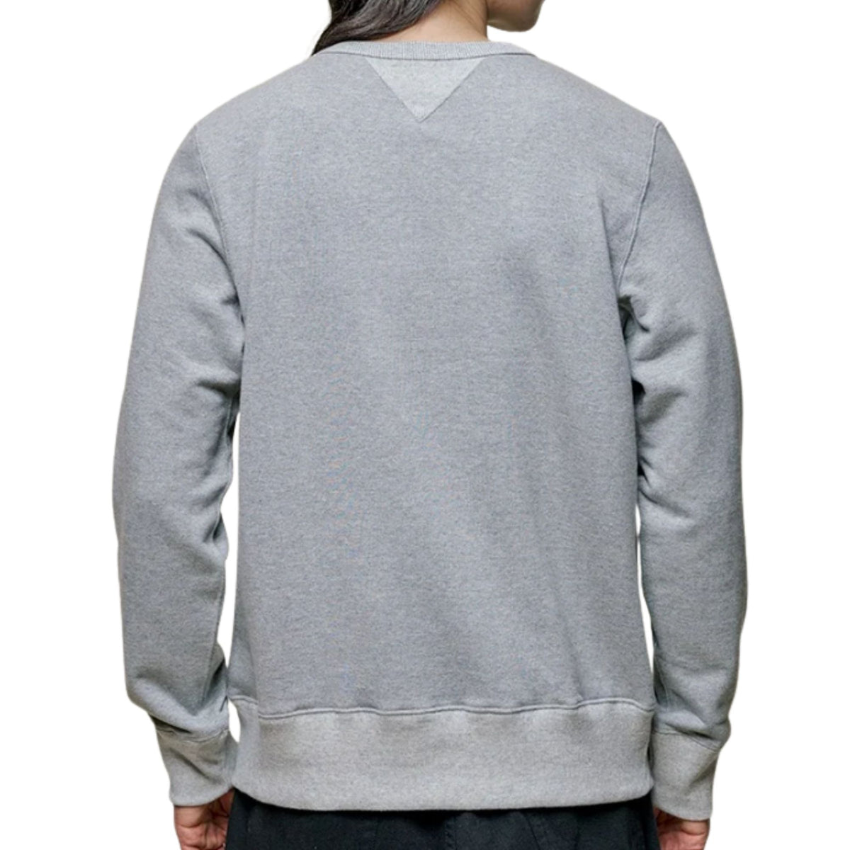 Merz b. Schwanen 3M46 Mid-Century Machine Fleece Classic Fit Sweatshirt - Grey Mel