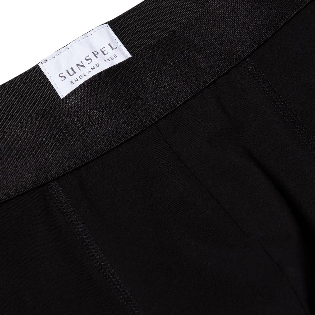 Sunspel Stretch Cotton Trunks - Black