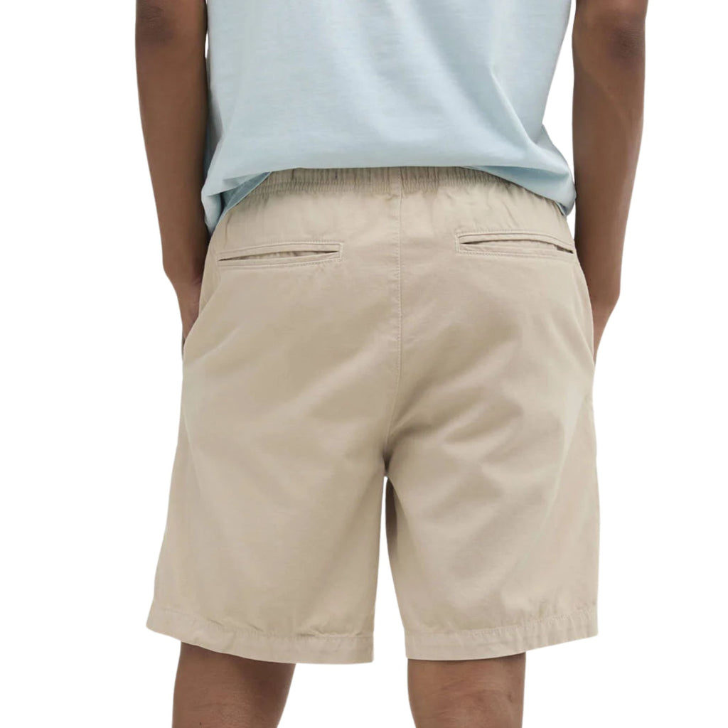 Washed Oxford Relaxed Shorts - Mist