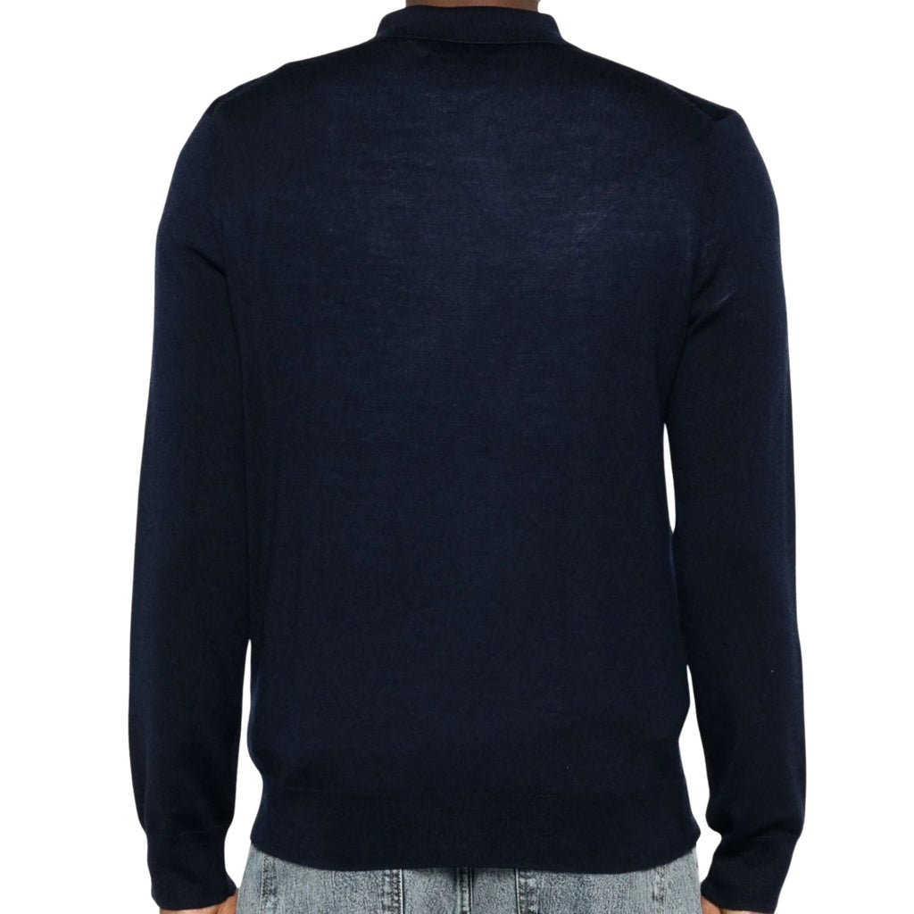 Polo Ralph Lauren Knitted Polo Shirt - Navy